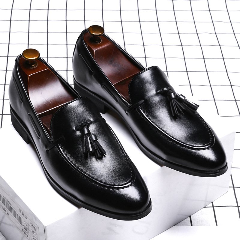 Leather Luxury Fashion Wedding Shoes Men Style