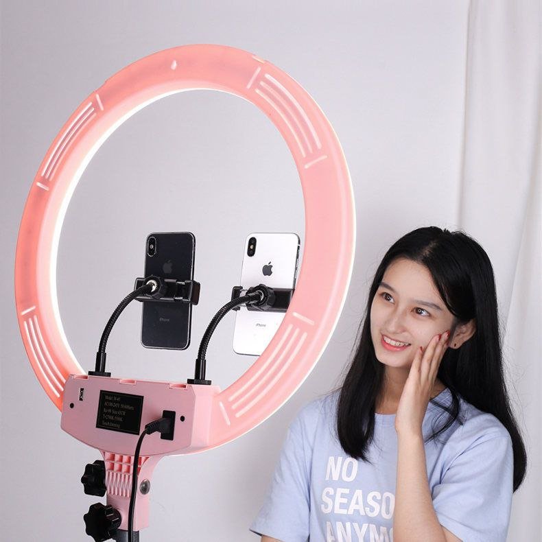 Beauty Makeup Selfie Video Studio Photographic DJ Ring light Tripod Stand 18inch