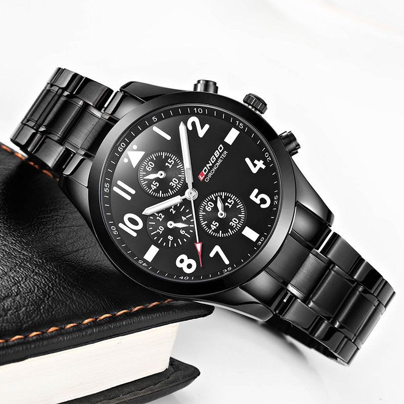 Multi-function Waterproof Date Luminous Wrist Watches for Men