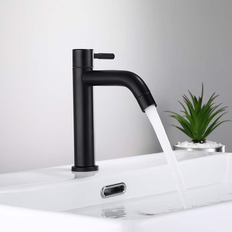 Stainless Steel Heightening Bathroom Faucet