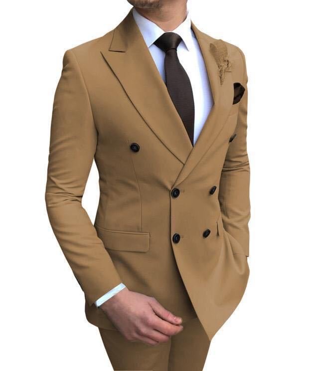 Men's Slim Fit Suit 2 Piece Tuxedo