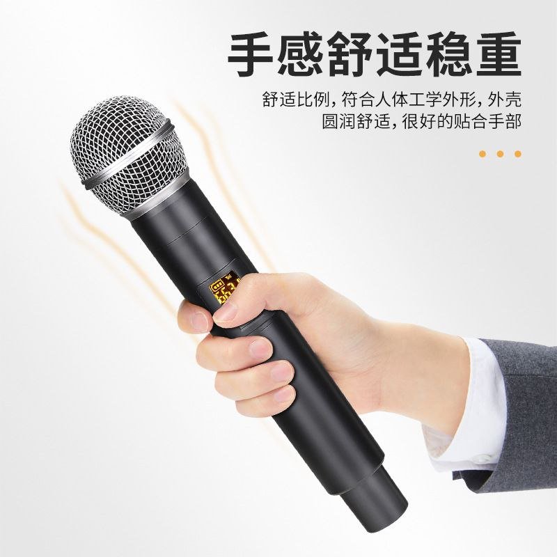 Professional Frequency UHF Wireless Microphone Handheld Mic