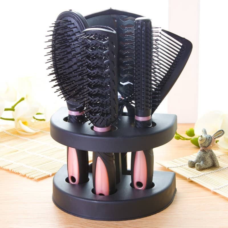 5Pcs Hair Combs Set Professional Salon Hair Cutting Brushes Sets