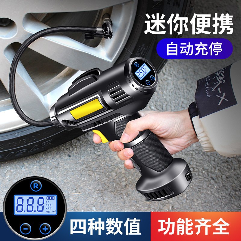 High Power Portable Automatic Digital Car Tire Inflator Air Compressor Pump with